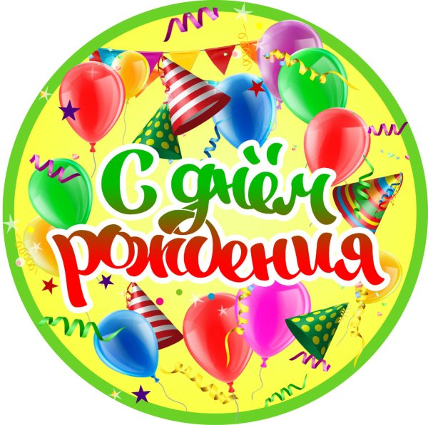 Детские плакаты с днем рождения