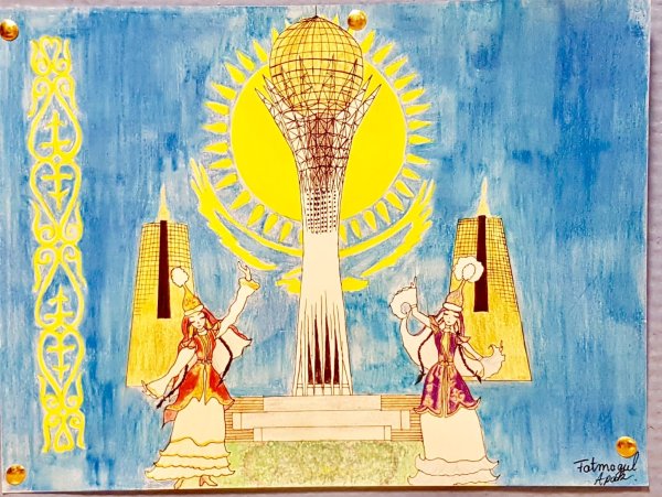 Рисунок на день независимости