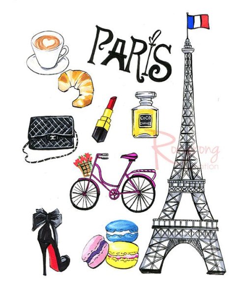 Атрибутика Парижа