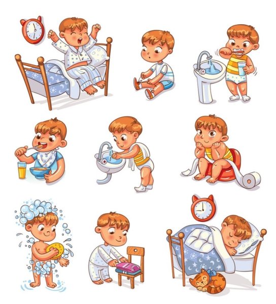 Распорядок дня школьника