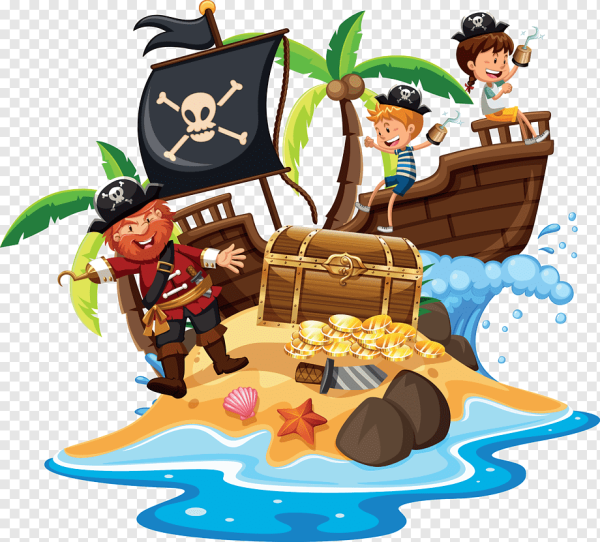 Остров пиратов для детей