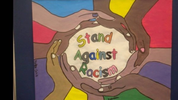 Плакат на тему расизм