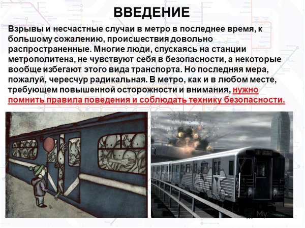 Советские плакаты метро