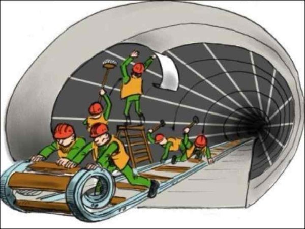 Плакат железная дорога