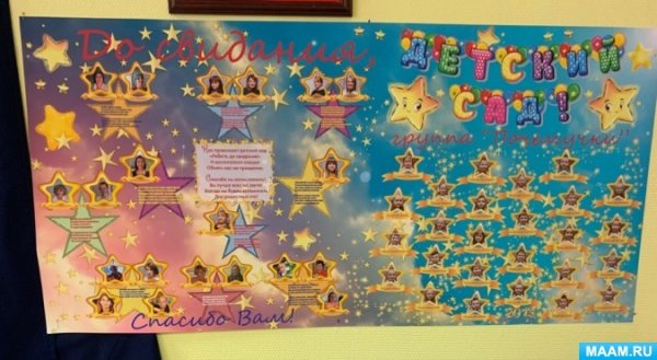 Выпускной в детском саду Звездный выпуск