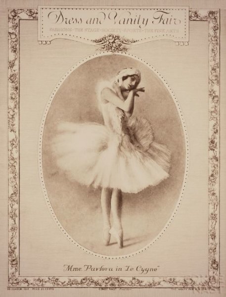 Открытки балерины Винтажные