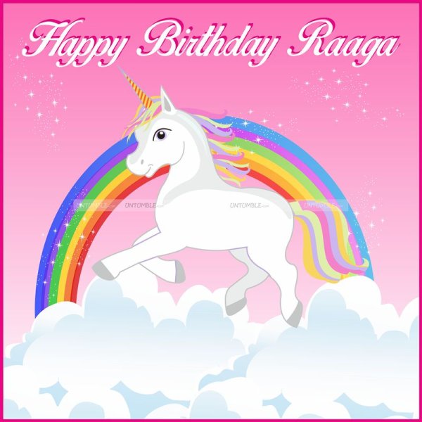 Пригласительные на день рождения девочки с единорогом