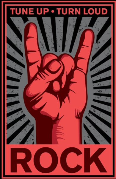 Плакаты в стиле рок