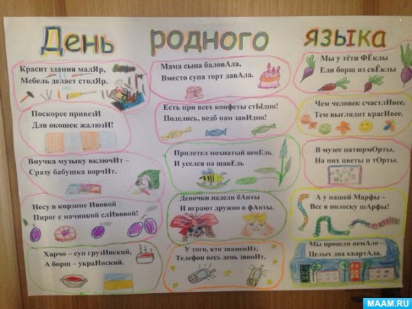 Плакат на день единства народов