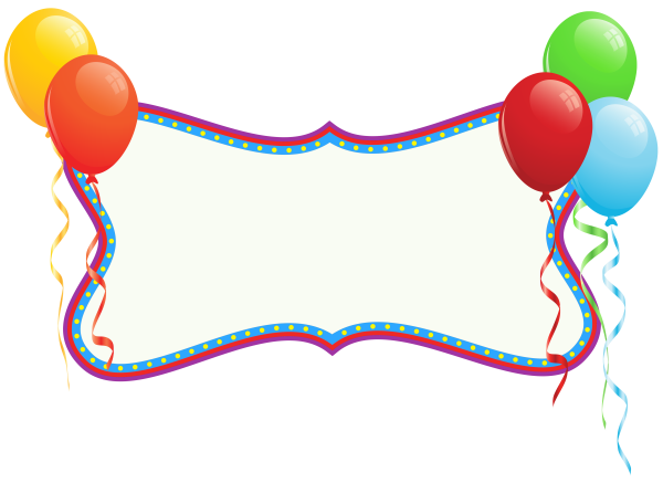 Фон для пригласительных на день рождения