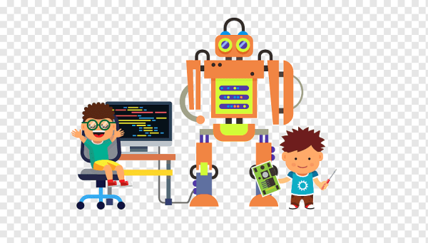 Робототехника и программирование иллюстрации