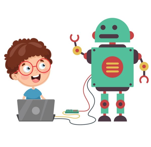 Робототехника для детей иллюстрация