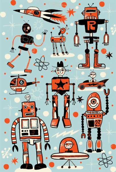 Робототехника плакат