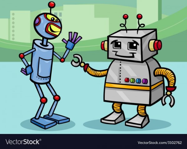 Рисунок на тему робототехника