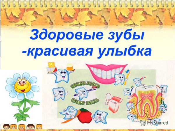 Классный час Здоровые зубы