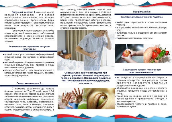 Памятка для пациента и его родственников по профилактике ВБИ