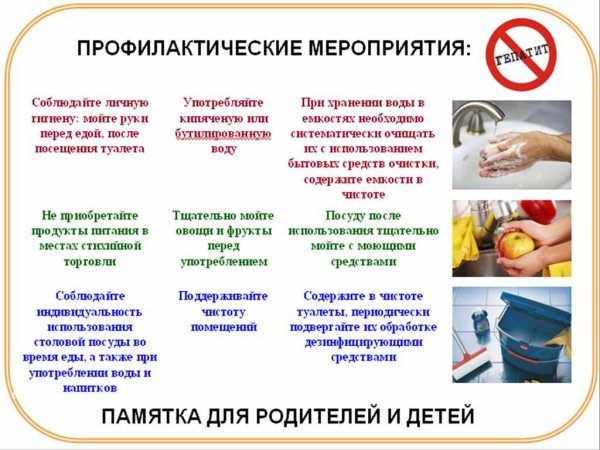 Профилактика инфекционных болезней памятка
