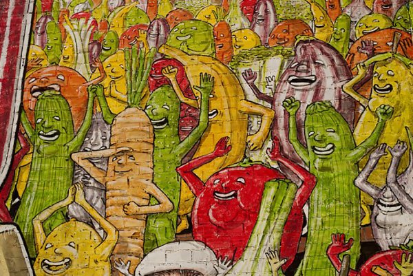 Постер вегетарианца