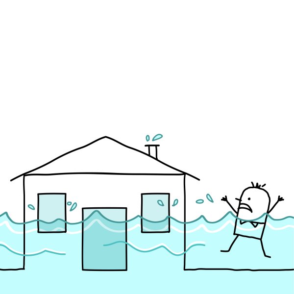 Затопление рисунок