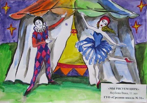 Цирк глазами детей