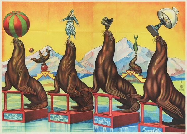 Цирковой плакат