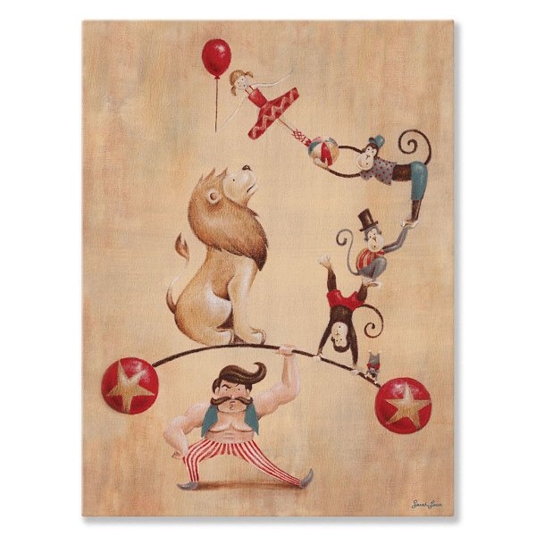 Цирк Винтажные иллюстрации