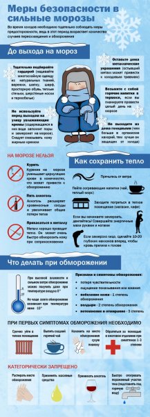 Памятка Мороз