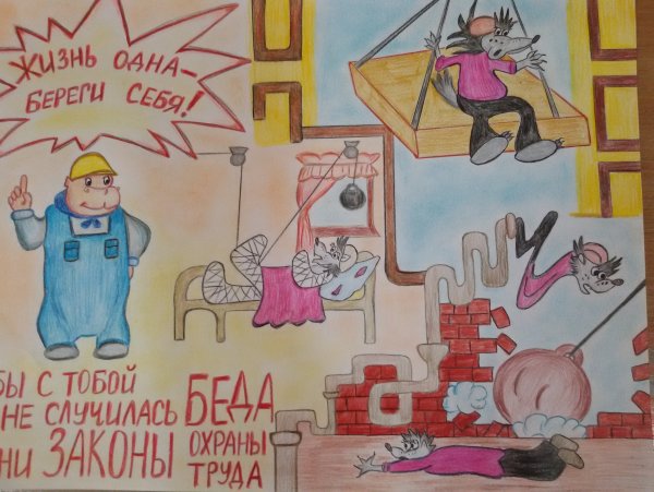 Охрана труда глазами детей