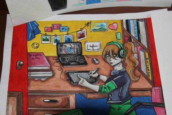 Плакат на тему дизайнер