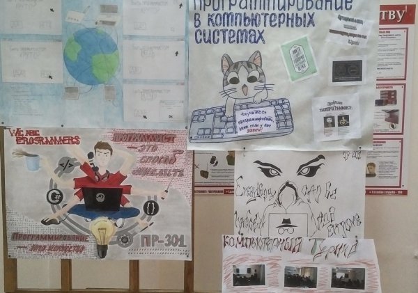 Плакат профессия программист