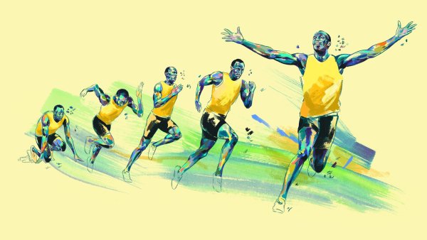 Легкая атлетика абстракция