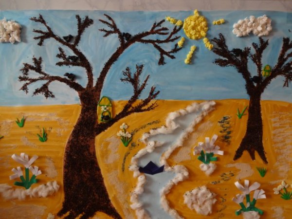 Весна детские работы