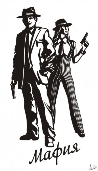 Постеры в стиле мафия