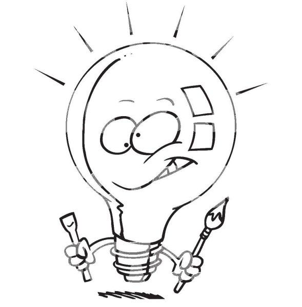 Рисунок электрик за работой