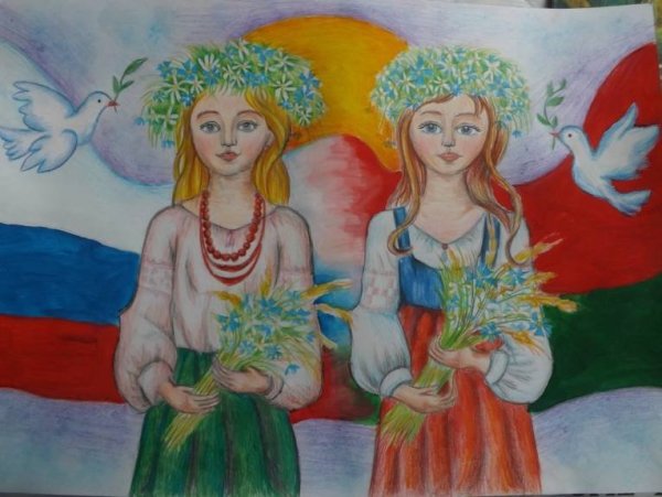 Белоруссия рисунок