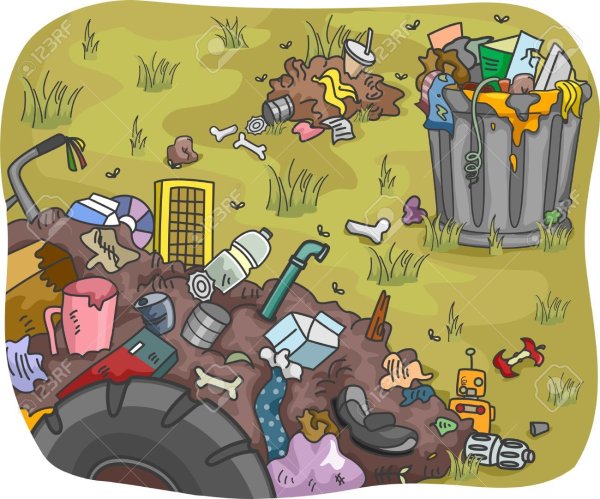 Мусор рисунок