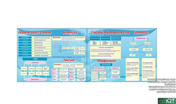 Стенд русский язык