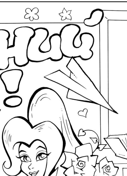 Раскраска последний звонок