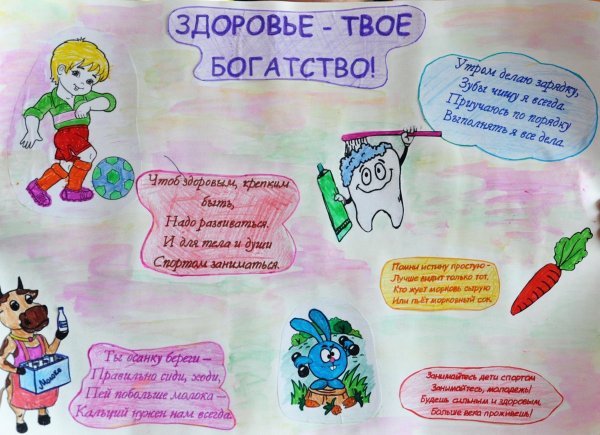 Рисунок на тему здоровье