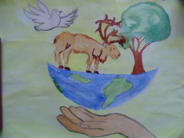 Тигр плакат