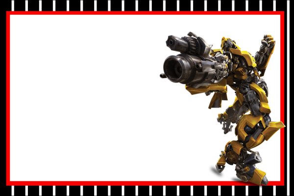 Пригласительные на день рождения трансформеры