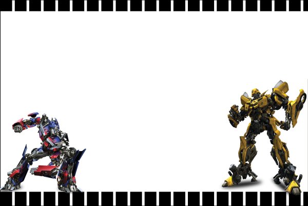 Приглашение на день рождения ребенка Бамблби