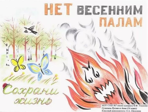 Рисунок на тему пожарная безопасность