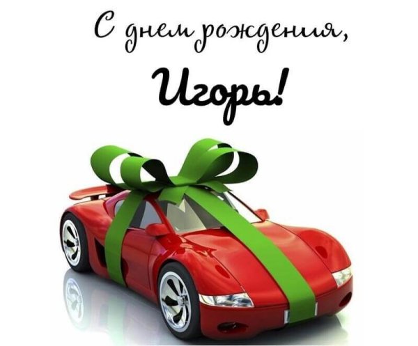 С днём рождения Игорь
