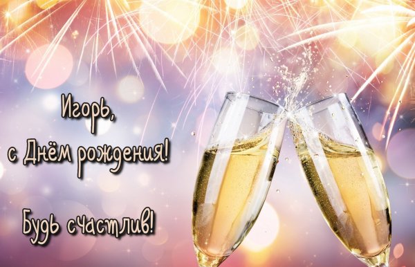 С днём рождения Игорь