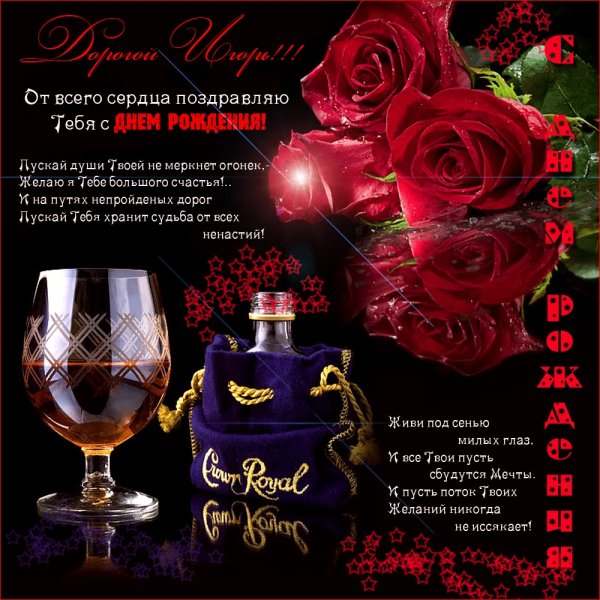 С днём рождения Игорь