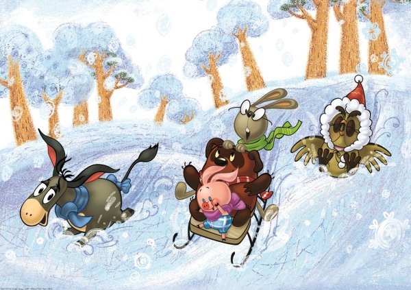 Винни пух новогодний мультфильм