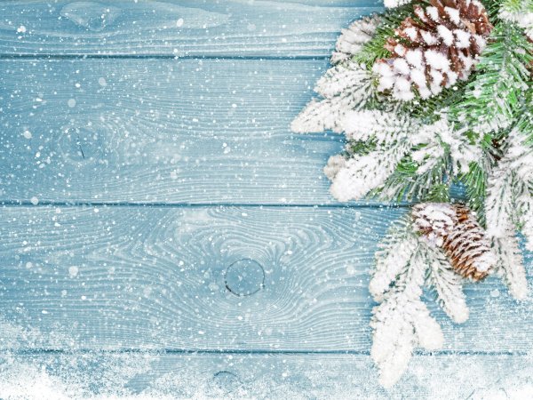 Рамка зимняя детская