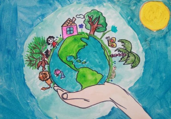 Плакат на экологическую тему