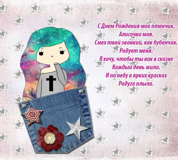 С днем рождения Алиса в стране чудес